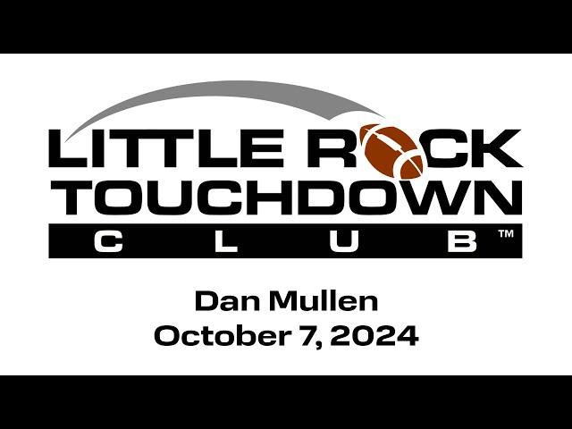 Dan Mullen - Little Rock Touchdown Club - October 7, 2024