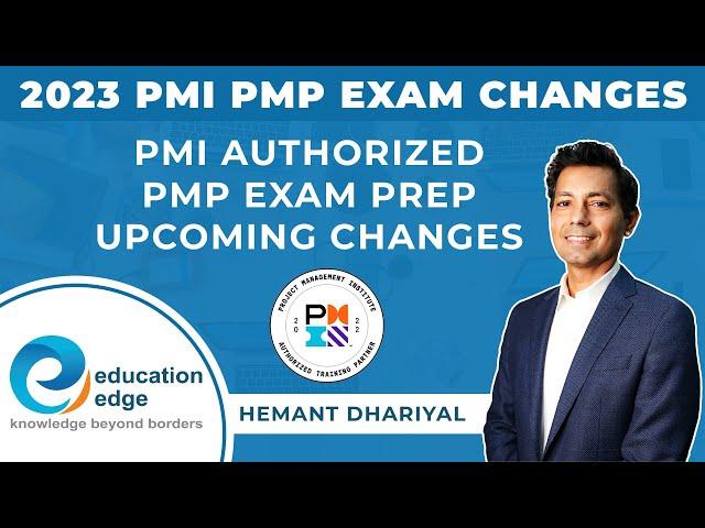 2023 PMI PMP Exam Changes | PMI Authorized PMP Exam Prep Upcoming Changes | Education Edge