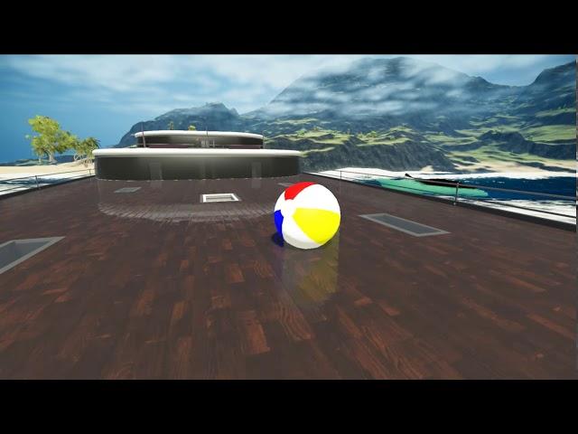 Unity 5 : Boat Simulation  (On Board Reactive Physics)