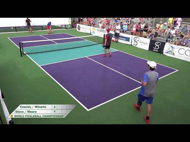 World Pickleball Championship - Day 2 - Center Court - Men's Doubles Pro