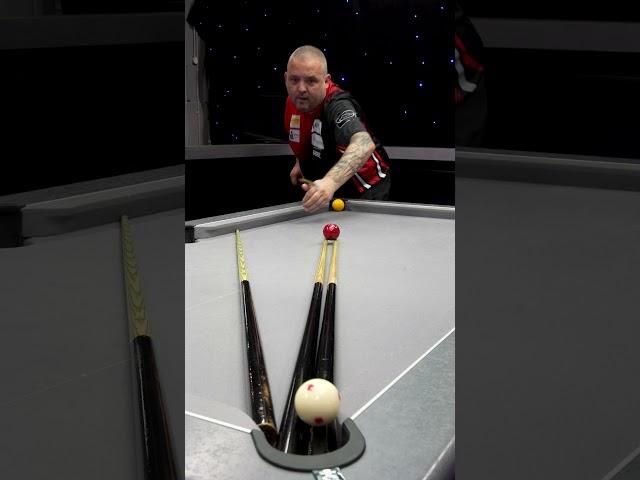 Chris Melling performs world’s most satisfying pool trickshot!  #billiards #satisying #8ballpool