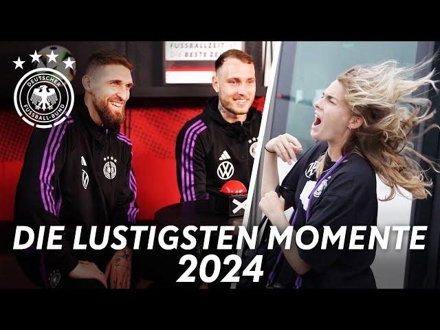 Kimmich rätselt verzweifelt: "... auf die 1️⃣ (Wirtz)"  | Die lustigsten DFB-Outtakes 2024