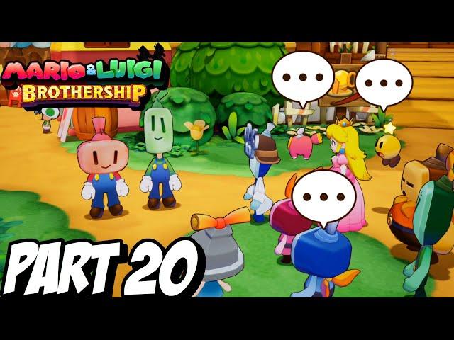 "OFFANDON ISLAND" MARIO & LUIGI: BROTHERSHIP Playthrough Gameplay Part 20 (Nintendo Switch)