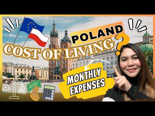 POLAND Cost of Living | Krakow | Monthly Expenses