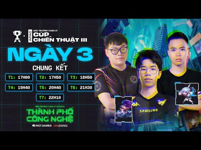  NGÀY 3 - VÒNG LOẠI KHU VỰC CÚP CHIẾN THUẬT III | VP Maris, Yby1, Succulento,... | ĐTCL Mùa 14