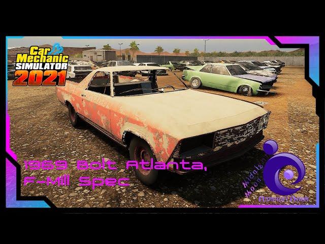 1969 Bolt Atlanta (F-Mill) Full Revival! [] Car Mechanic Simulator 2021