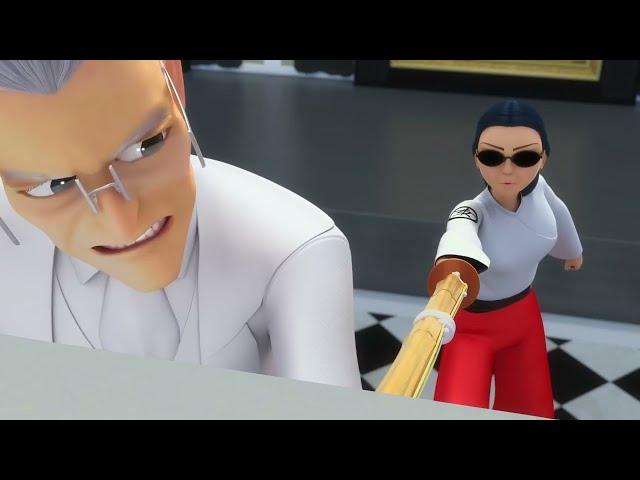 Tomoe threatens Monarch | Miraculous Perfection Clip