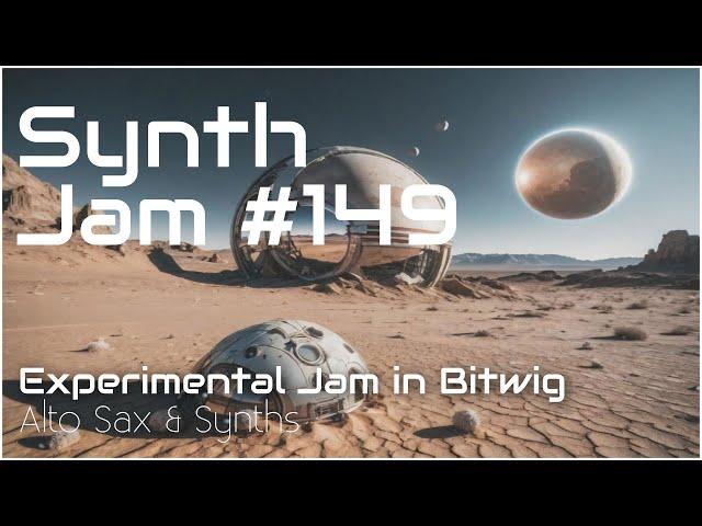 Experimental Jam with VGTrumpet Alto Sax in Bitwig - Synth Jam 149 #synthjam #akaiewi #bitwig