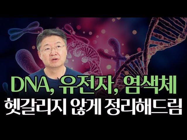 이 영상을 보면 'DNA, 유전자, 염색체, 유전체'를 이해한다?!