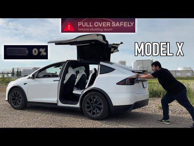 I Drove My Tesla Until it Died! What Happens at 0%?