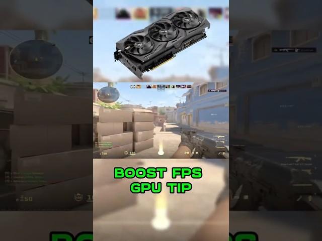 BOOST FPS GPU TIP