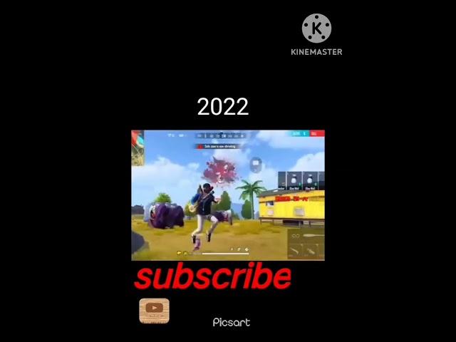 Free Fire Evolution 2022 to 2030 Edit by [ sp gamer.05] #short