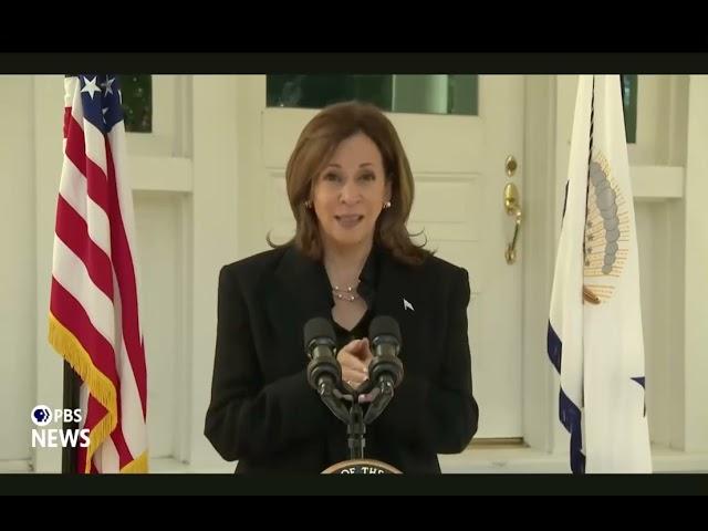 Kamala Harris addresses Donald Trump's desire to have Hitler's generals