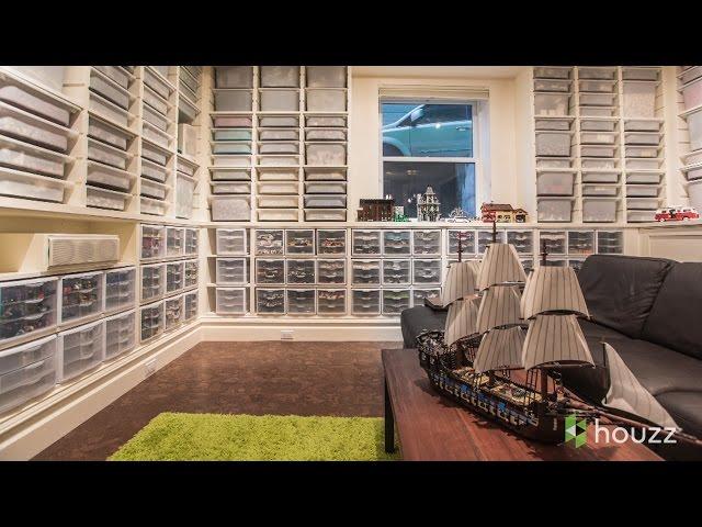 Everything Is Awesome in This Guy's Lego-Filled Basement Remodel