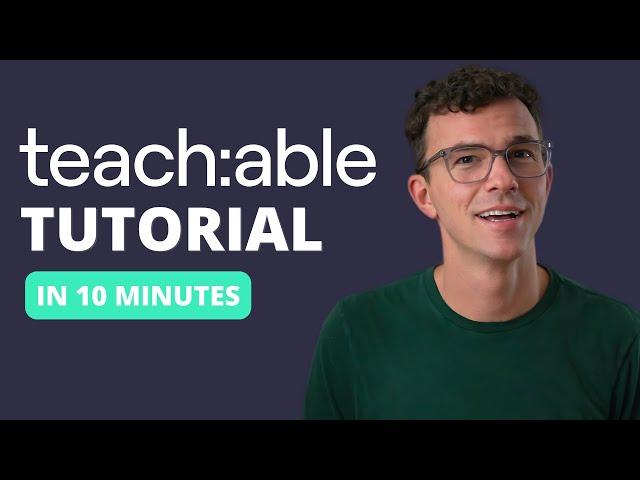 Teachable Tutorial for Beginners 2024