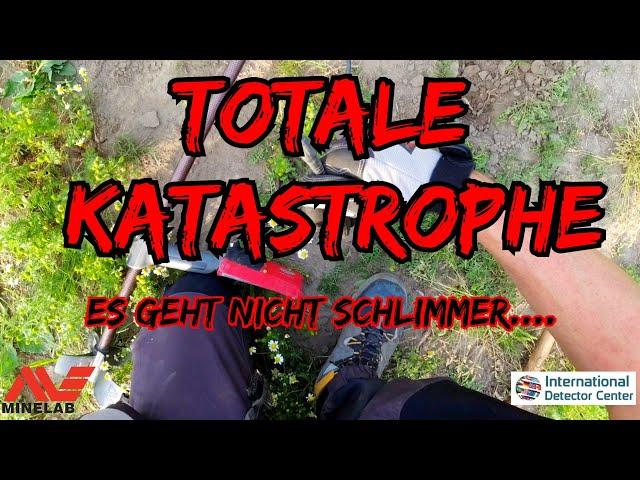 ️KATASTROPHE  Total️ beim Sondeln mit Minelab Equinox800 Vanquish440 Metaldetecting Schatzsuche