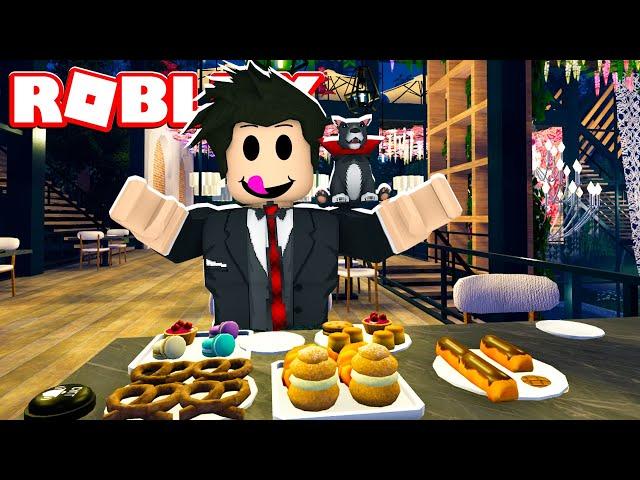 LOKIS NO RESTAURANTE DE COMIDA GOSTOSA | Roblox - Tea Time Dessert Buffet