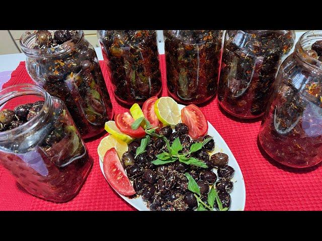 6. Günde muhteşem lezzet Siyah çizik zeytin tarifi Bana dua edeceksiniz.Çok ayrıntılı anlattım