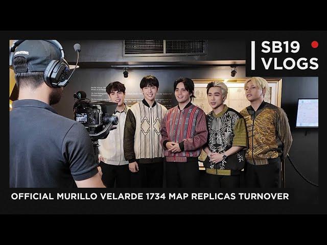 [SB19 VLOGS] Official Murillo Velarde 1734 Map Replicas Turnover