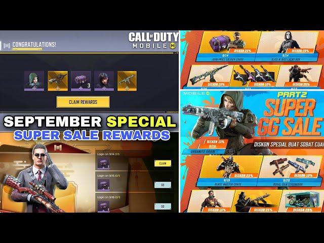 *FREE* September Special Free Events | Claim Permanent Legendaries With Discounts | Lunar blessings