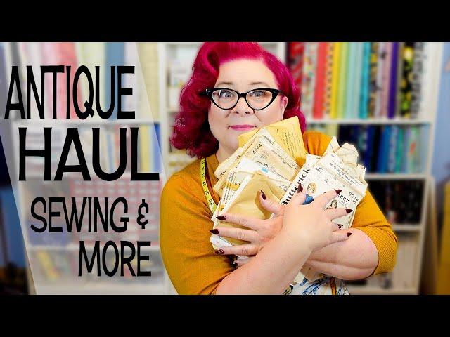 Antique Haul! | Vintage Decor and Sewing Patterns