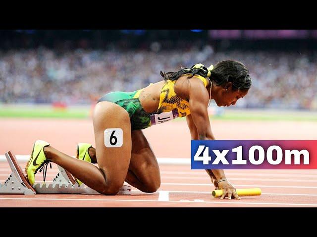 Wow! Shelly-Ann Fraser-Pryce Destroyed Her Competitors In Epic 4x100 Relay In London