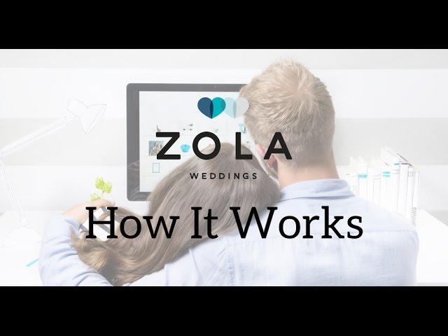 Zola Weddings | How It Works | Wedding Website