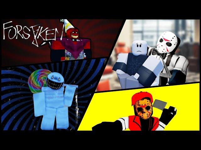 EVERY UPDATED KILLER SKIN GAMEPLAY | Roblox Forsaken