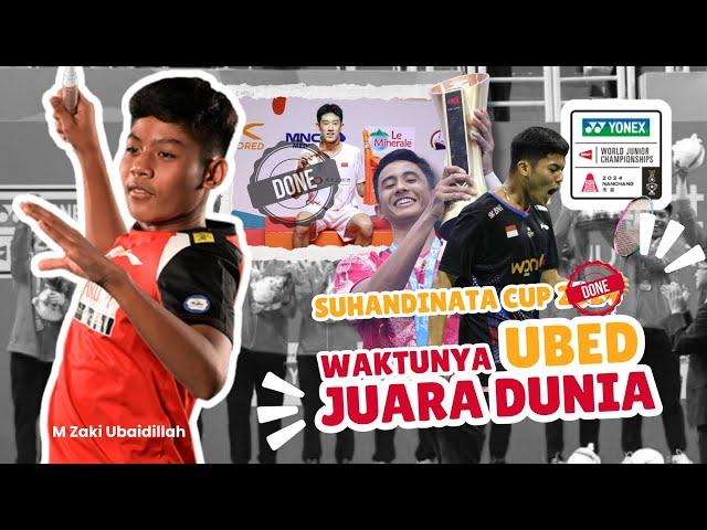 Suhandinata Cup Sukses Besar, Ubed OTW Juara Dunia Junior, Gantikan Alwi Farhan