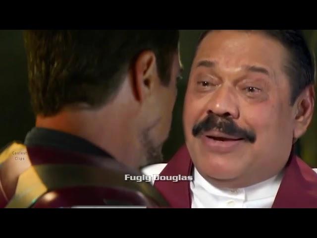 Iron Man meets Mahinda Rajapaksa