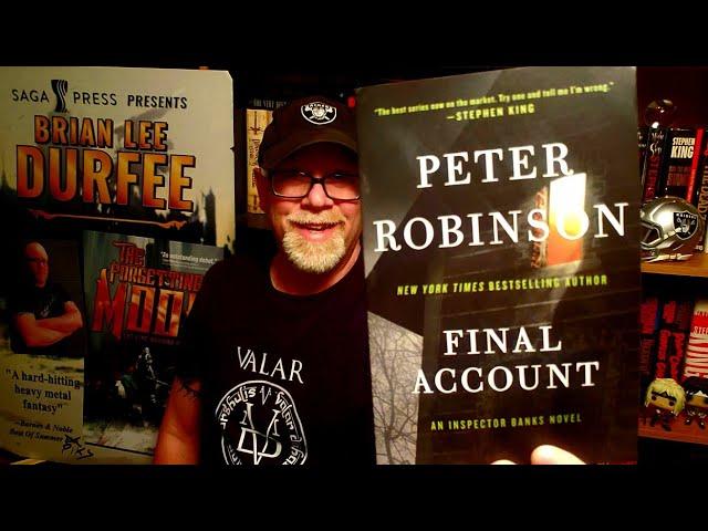 FINAL ACCOUNT / Peter Robinson / Book Review / Brian Lee Durfee (spoiler free) Inspector Banks