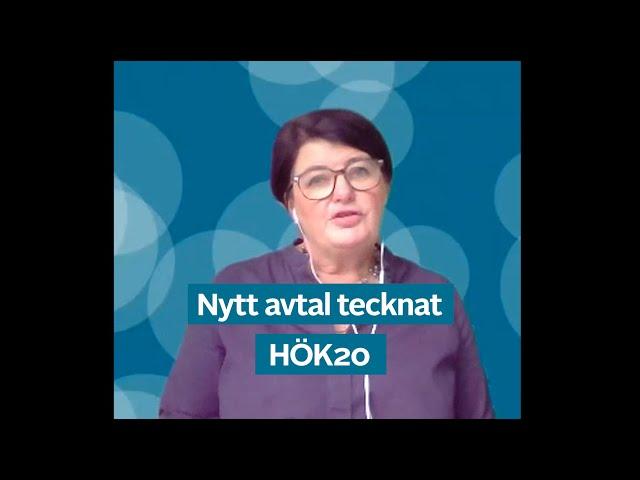 Nytt avtal tecknat - HÖK20