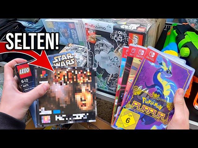 Geld verdienen auf dem Flohmarkt  Pokemon Playstation Funde und mehr...