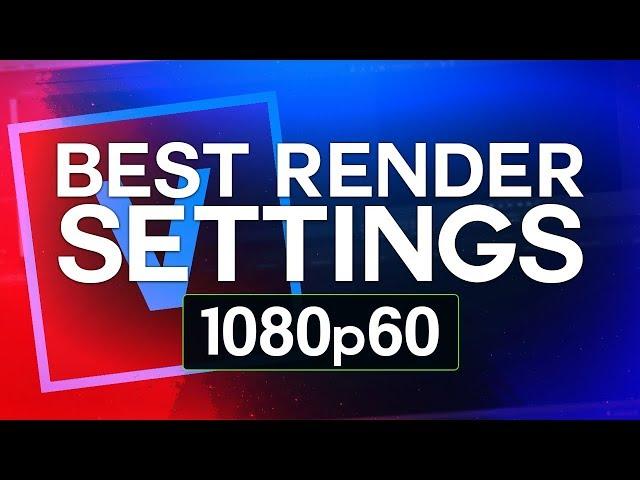 Sony Vegas Pro 16: Best Render Settings MP4 (HD 1080p 60fps)