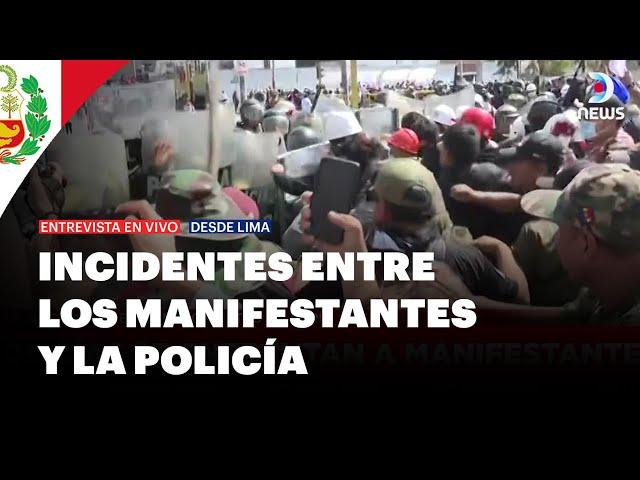 Paro de transportistas en Perú: Manifestantes se enfrentan a la policía - DNews