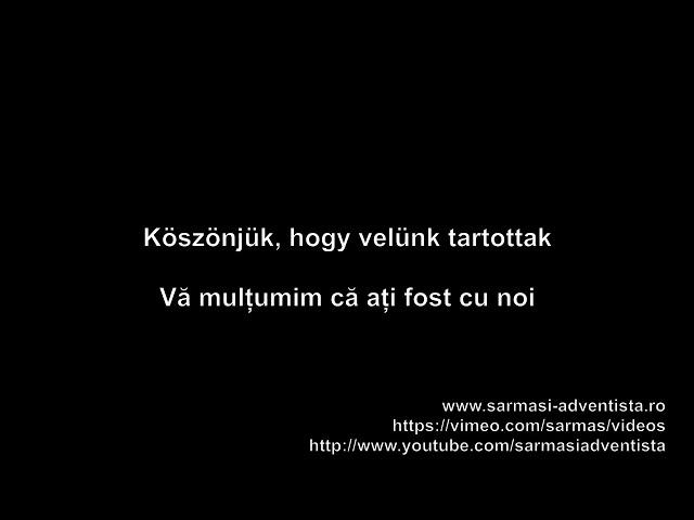 Live Stream - Sármási Adventista