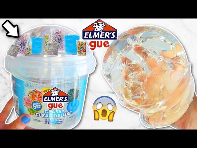 *NEW* ELMERS CLEAR SLIME GUE BUCKET REVIEW!! *i have no words*