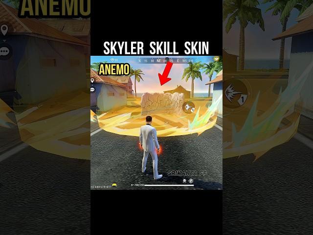 Skyler Skill Skin  Anemo Rhythm Skyler Character New Skin | Gloo Wall Destroyer #srikantaff