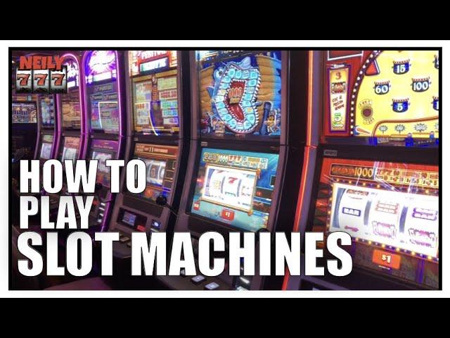 HOW TO PLAY SLOT MACHINES a tutorial for beginners!