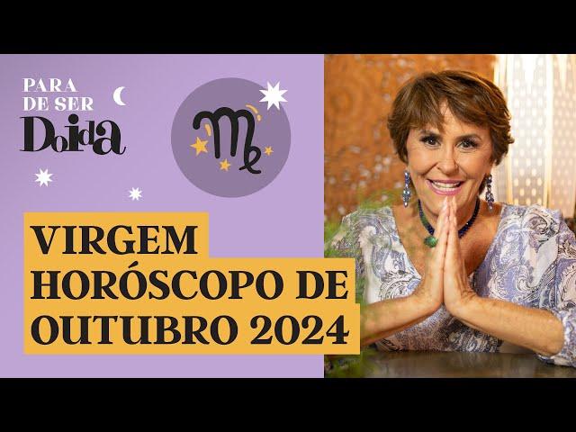 Horóscopo Outubro 2024 - Virgem