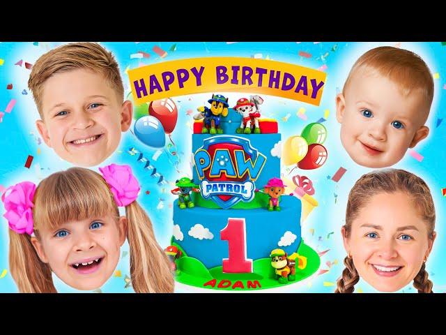 Baby Adam's 1st Birthday - Kids Birthday party!