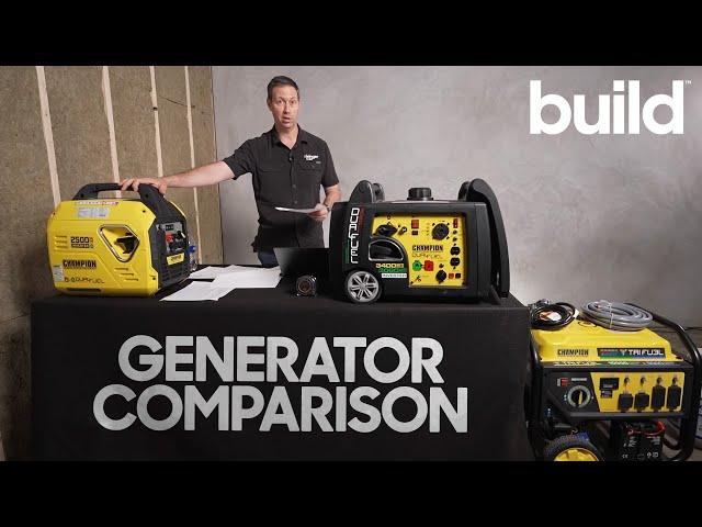 Which Generator to Buy? Small, Medium, or Large