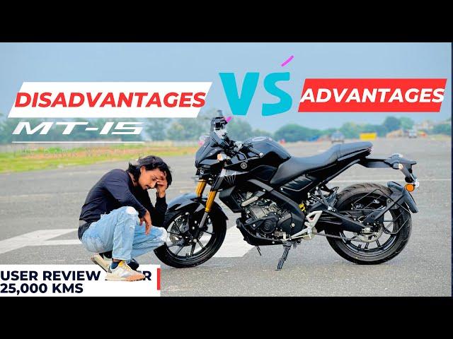 Yamaha mt15 v2 standard all black colour review || Advantages and Disadvantages || #mt15 #yamaha