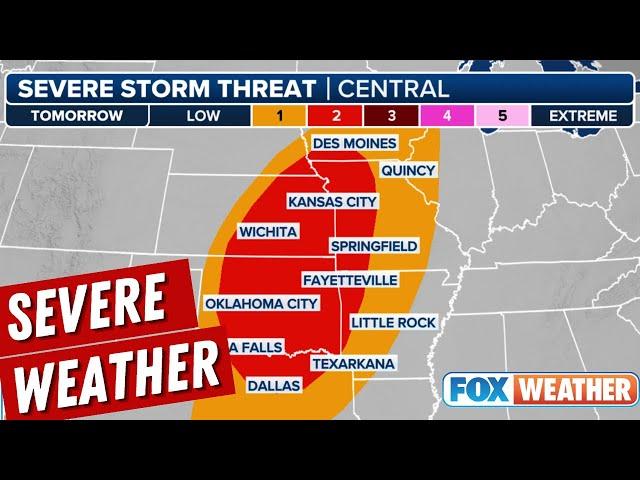 Severe Weather Threatens Halloween Plans For Millions In Central US