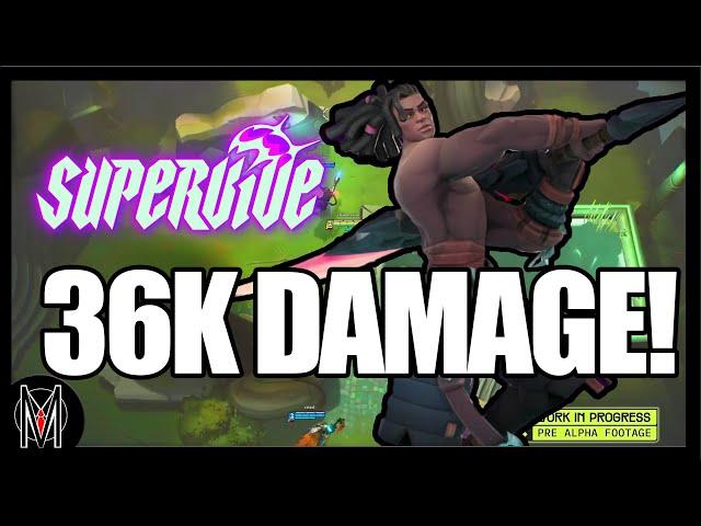 SUPERVIVE - EPIC 36K Damage Full Brall Match with Comms