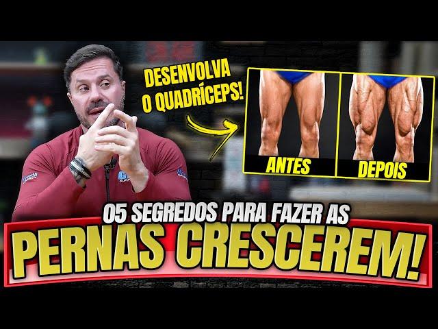 ESSE É O SEGREDO PARA FAZER AS PERNAS CRESCEREM – MASTER CLASS RENATO CARIANI