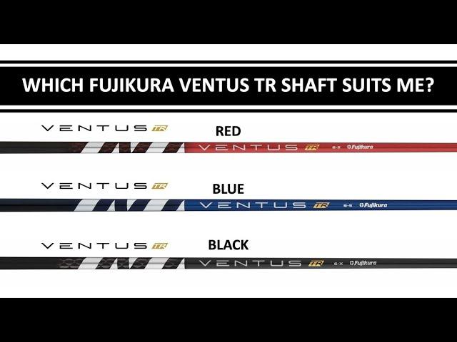 Should you buy a premium after-market driver shaft? Fujikura Ventus Black vs Blue vs Red