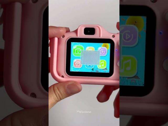 Mini Kids Digital Camera from Temu  #minicamera #temu #asmr #unboxing