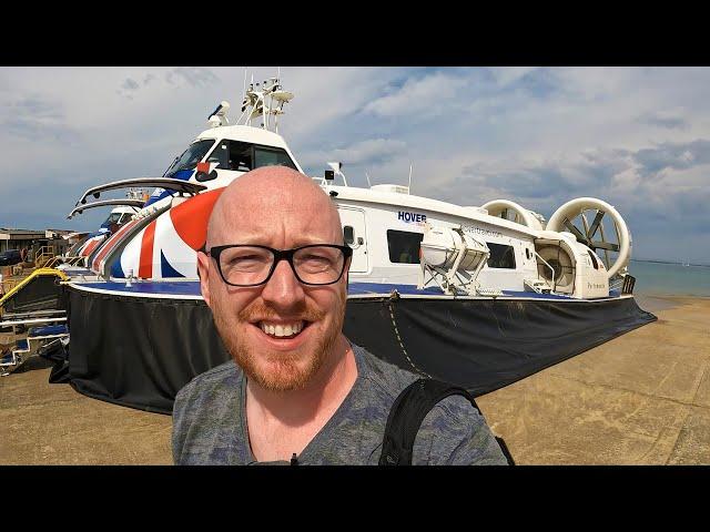 Flying On The World's Only Passenger Hovercraft Service!