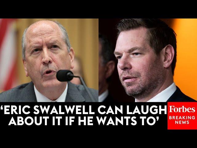 'He Thinks It's Funny': Dan Bishop Calls Out Eric Swalwell During Hearing On The 'Border Crisis'